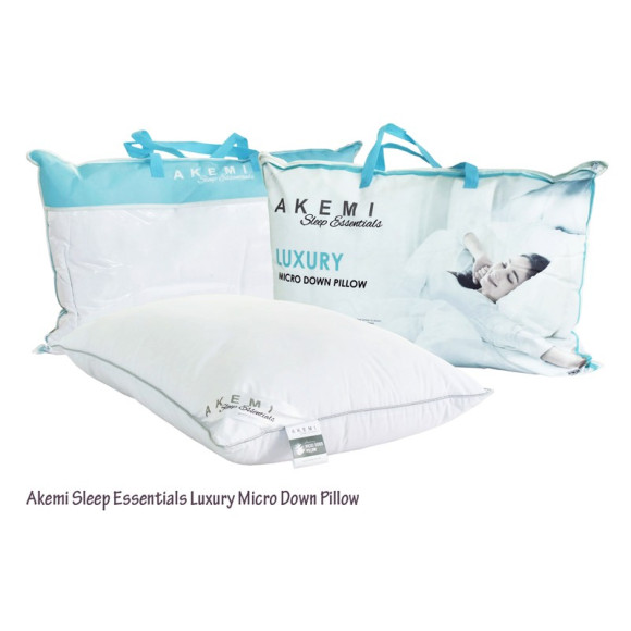 Akemi Sleep Essentials Luxury Micro Down Plus Pillow
