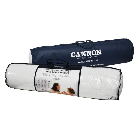 CANNON Comfort Indulgence Microfiber Bolster