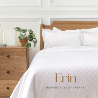 NINA MG - Erin Fitted Sheet | Quilt cover