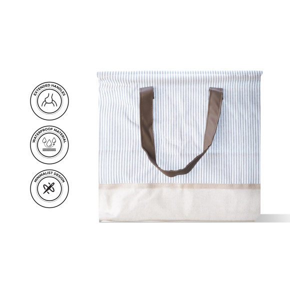 Laundry Basket Collin  Stone