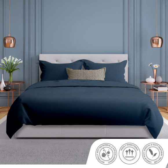 Nina MG - Fitted Sheet Royal Blue Set Valencia / Royal Blue