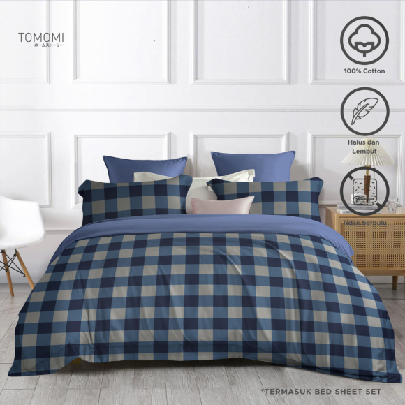 TOMOMI - BED COVER SET NIPPON COTTON ITAJIME SHIBORI