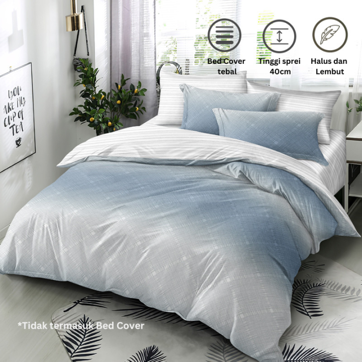 TOMOMI BED SHEET SET SPREI SET NANOTEC