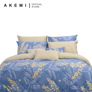 AKEMI Cotton Essentials Embrace Charm Raeven BedSheet Set & Bed Cover