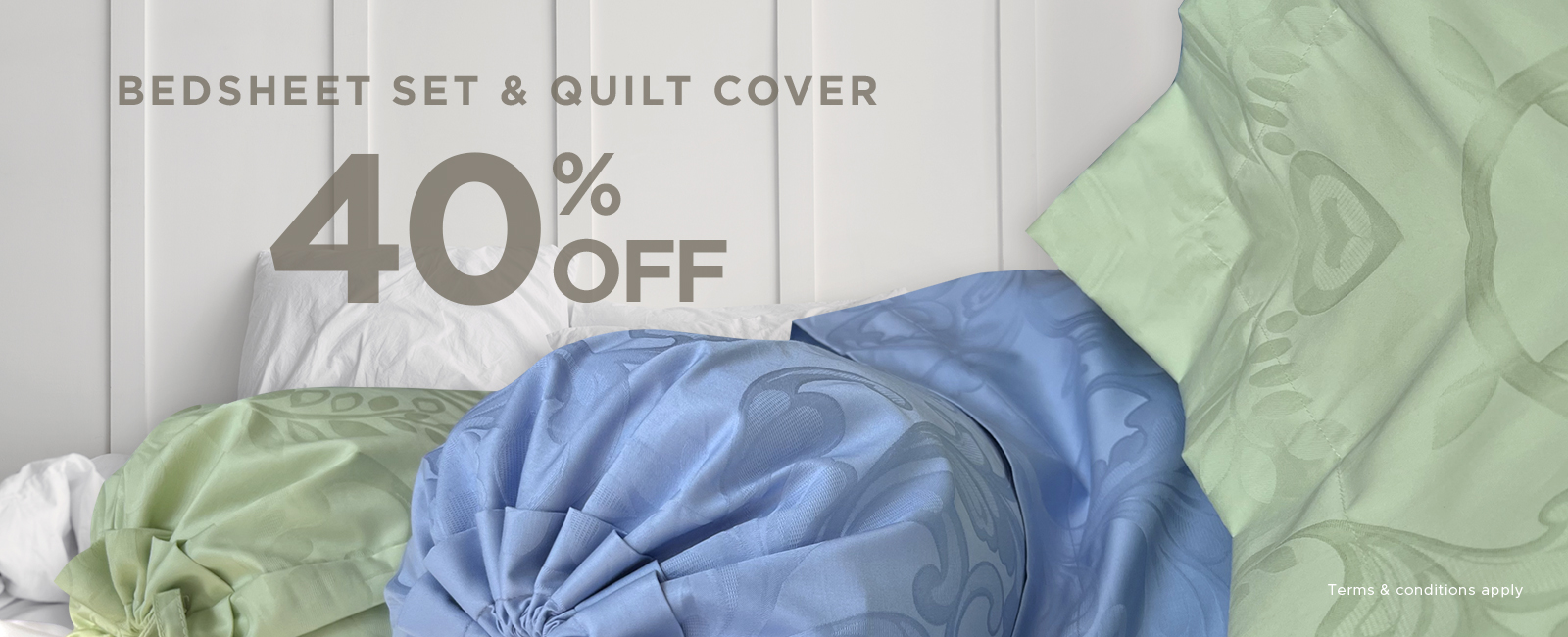 Bed Cover Set Disc 40%