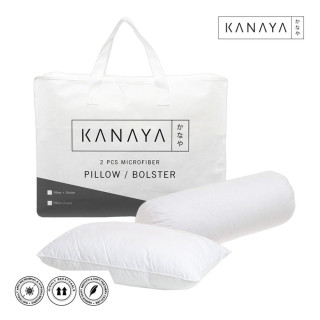 Kanaya Microgel bundle ( Pillow + Bolster)