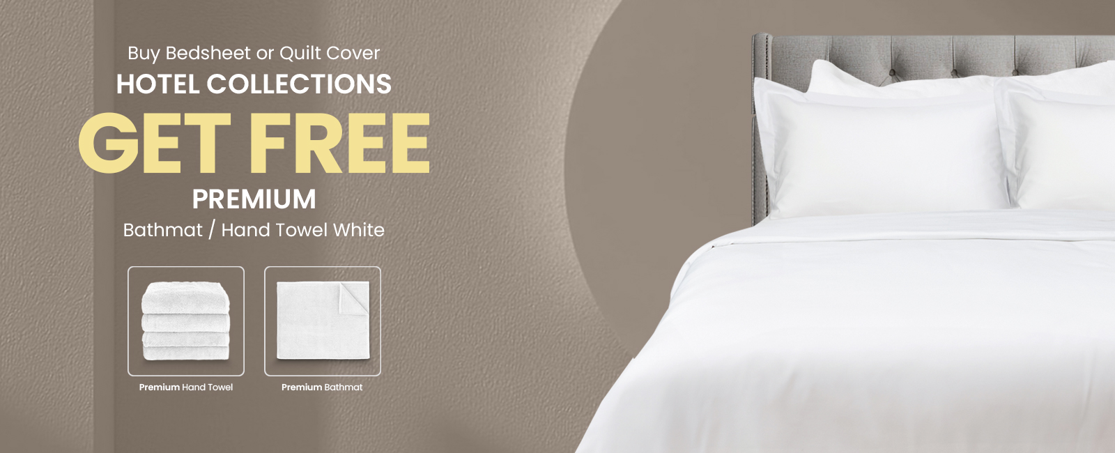 HOTEL COLLECTION FREE TOWEL
