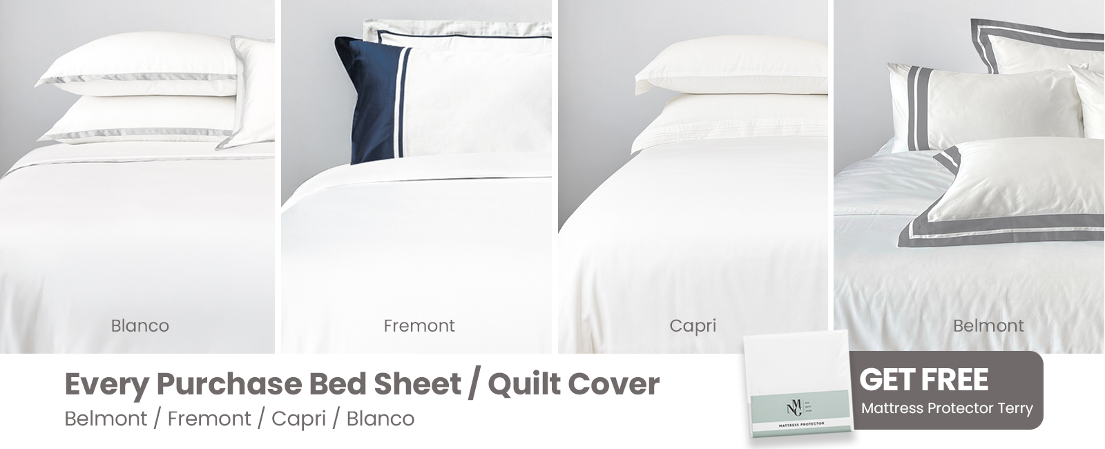FREE MATTRESS PROTECTOR TERRY 