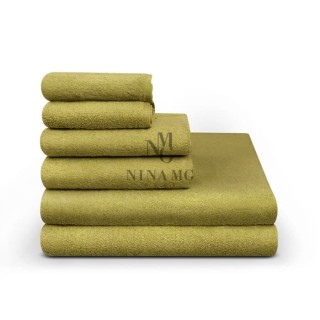 Nina MG Hand Towel - Md Green