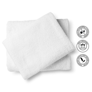 Nina MG Hand Towel - Premium / White