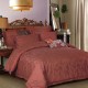 Nina MG Bed Sheet Set - Brianna / Terracota