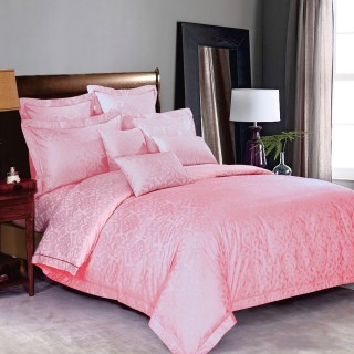 Nina MG Bed Sheet Set - Sienna / Pink