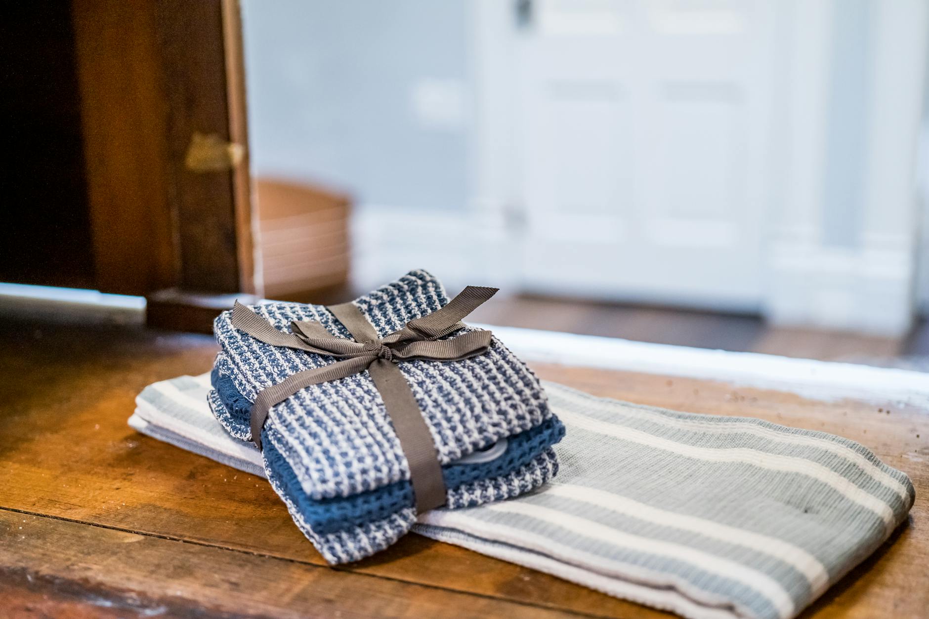 photo of a pile of hand towels