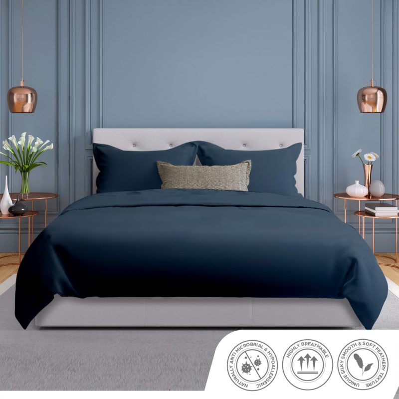 Nina MG - Fitted Sheet Royal Blue Set Valencia / Royal Blue