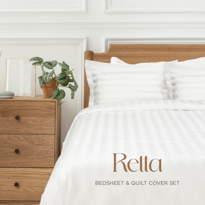 NINA MG - Retta Fitted Sheet | Quilt Cover