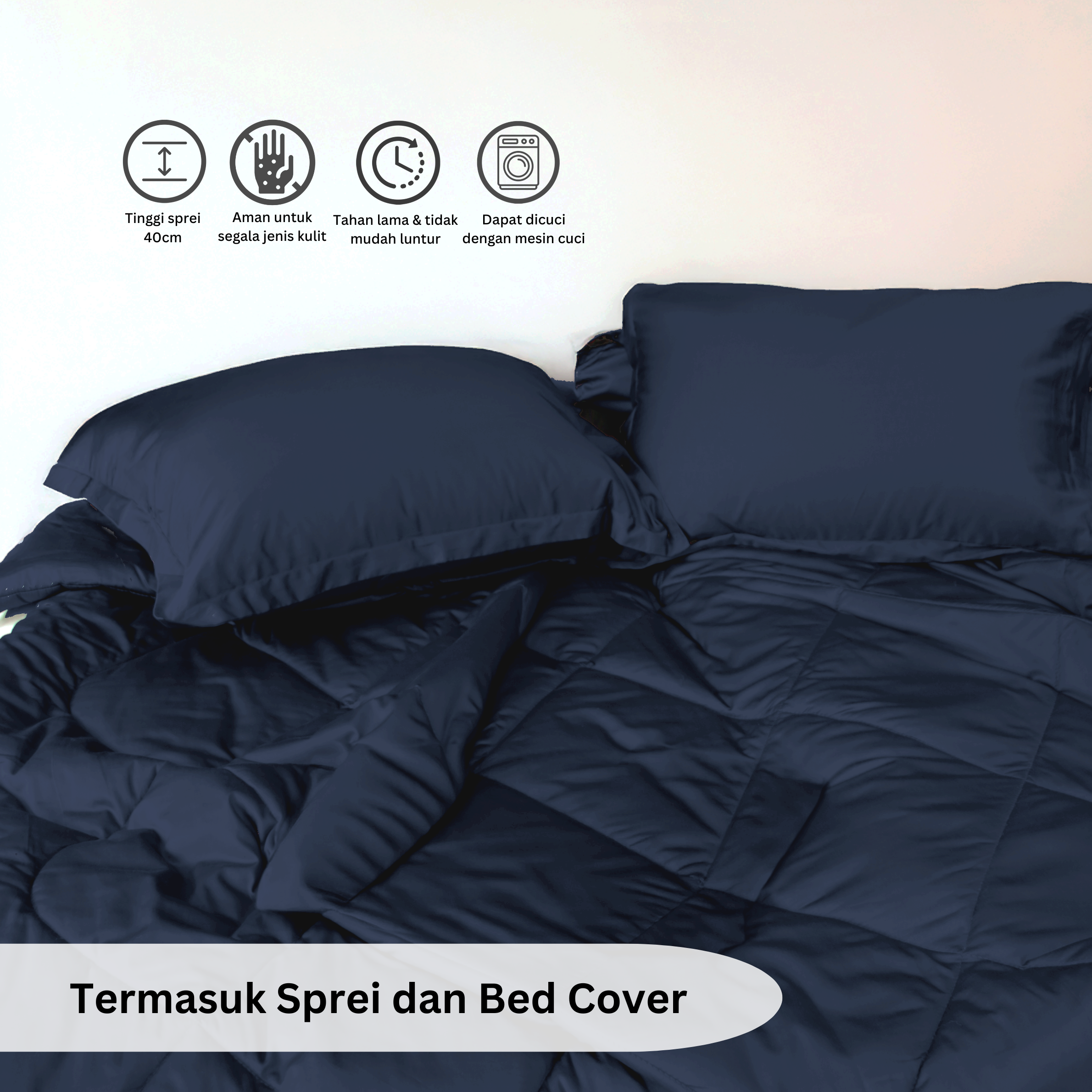 TOMOMI - Bedcover Set Sprei Nippon Cotton Seiso Series
