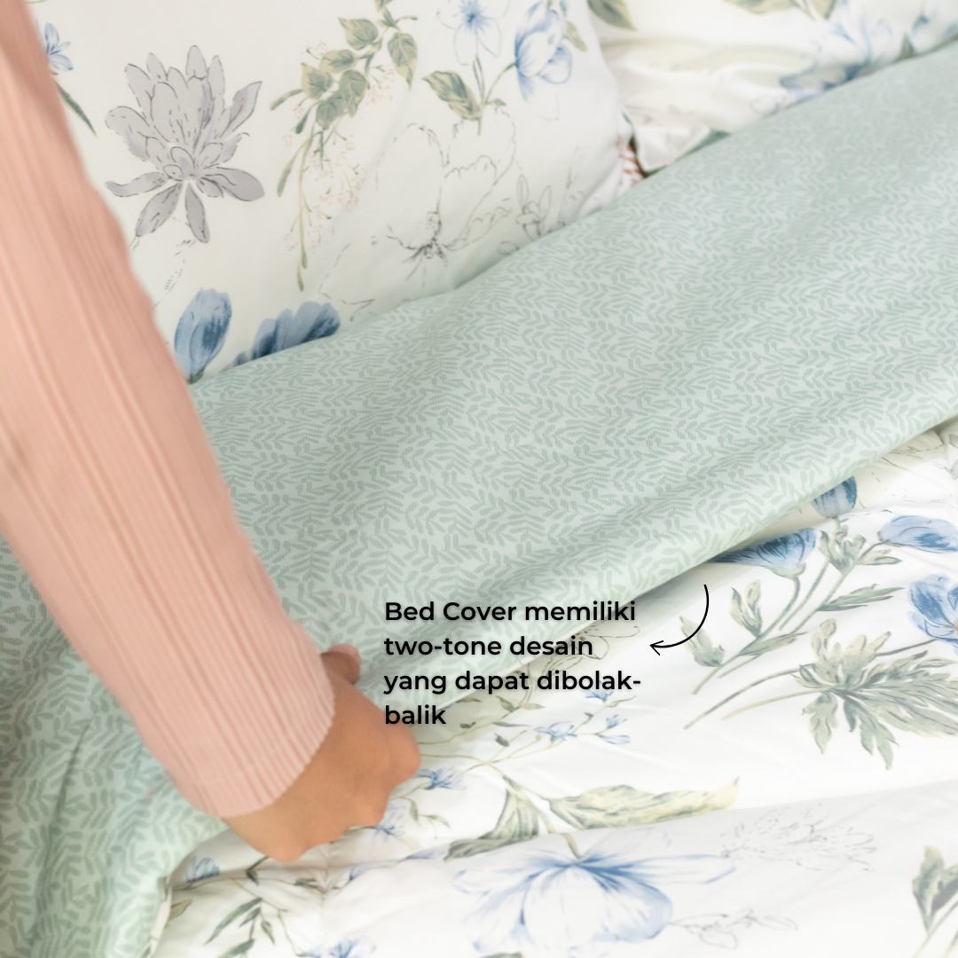 TOMOMI - Bedsheet Set Cotton Sateen Hiyori Series Sprei Set Only - Image 2