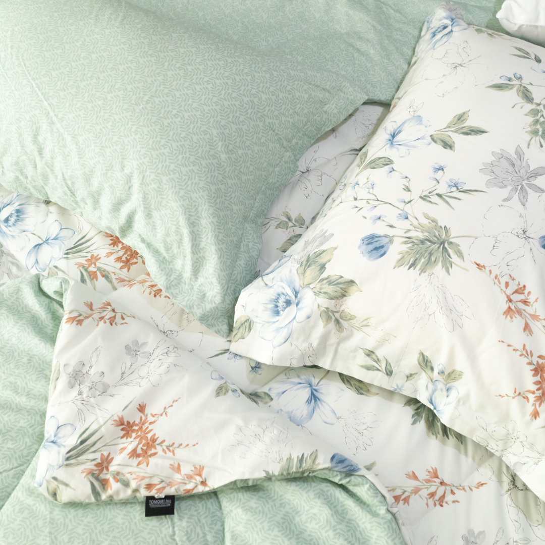 TOMOMI - Bedsheet Set Cotton Sateen Hiyori Series Sprei Set Only - Image 4