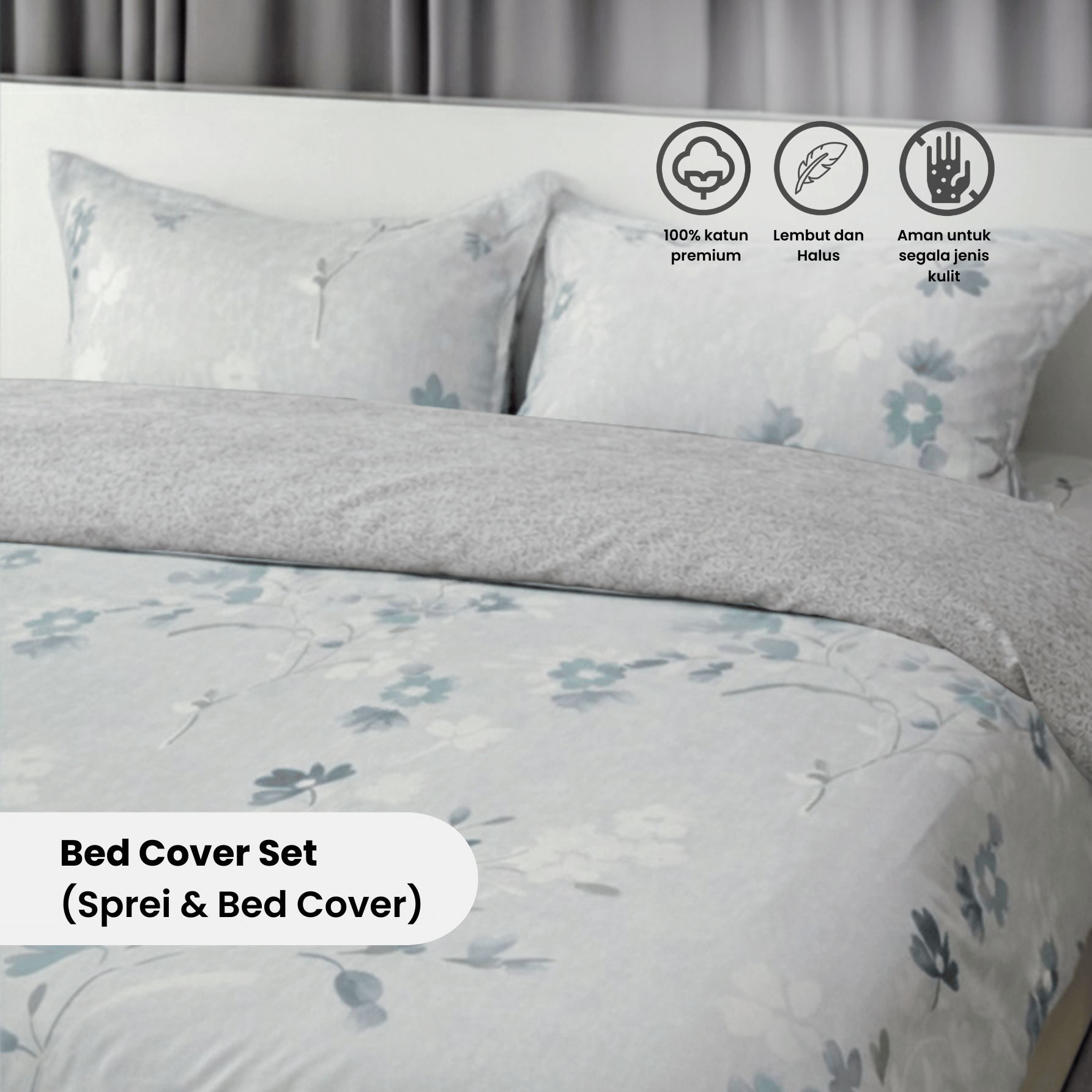 TOMOMI - Bedcover Set Sprei Nippon Cotton Hajime Series