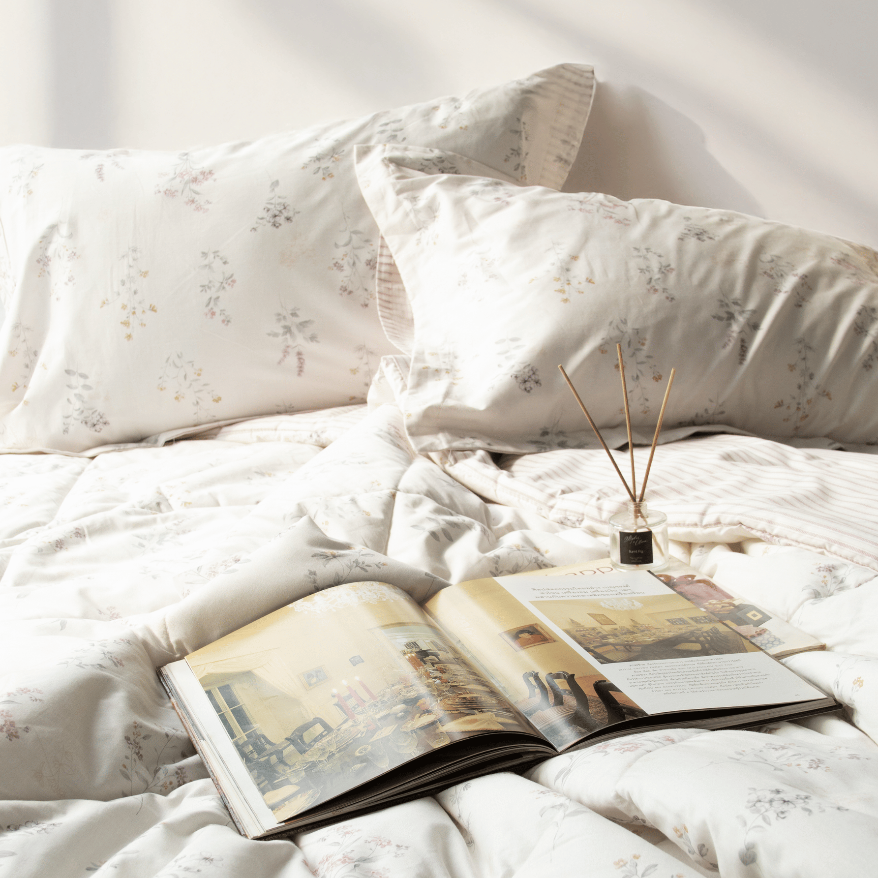 TOMOMI - Bedsheet Set Nippon Cotton Akane Series Sprei Set Only - Image 2