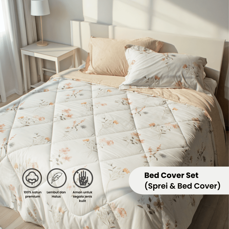 TOMOMI - Bedcover Set Sprei Nippon Cotton Yoichi Series