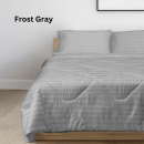 TOMOMI - Bedcover Set Sprei Dobby Nanotec Series Tasaki - Frost Gray