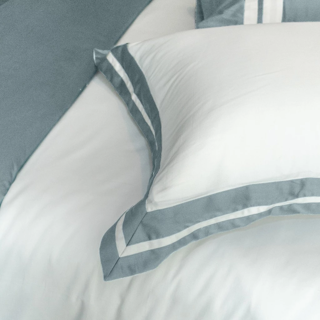 NINA MG - Signature Lux Belmont Ether Fitted Sheet | Quilt Cover - Image 2