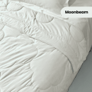 TOMOMI - Two Pillow Case with Sham Orime Nippon Linen | Sarung Bantal Isi 2 Bahan Linen Serat Rami - Moonbeam