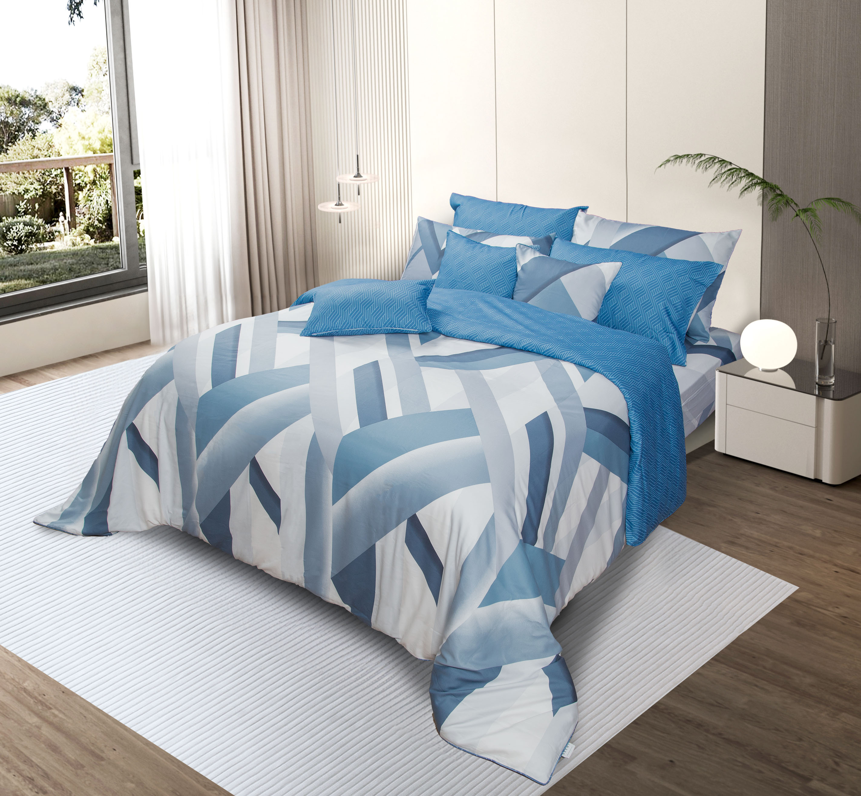 AKEMI TENCEL™ Touch Serenity Elias Bed Sheet Set - Image 2