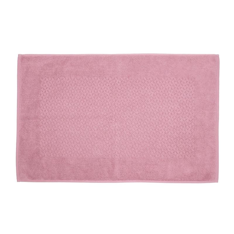 Charles Millen Signature Collection Galla Terry Rose Bath Mat