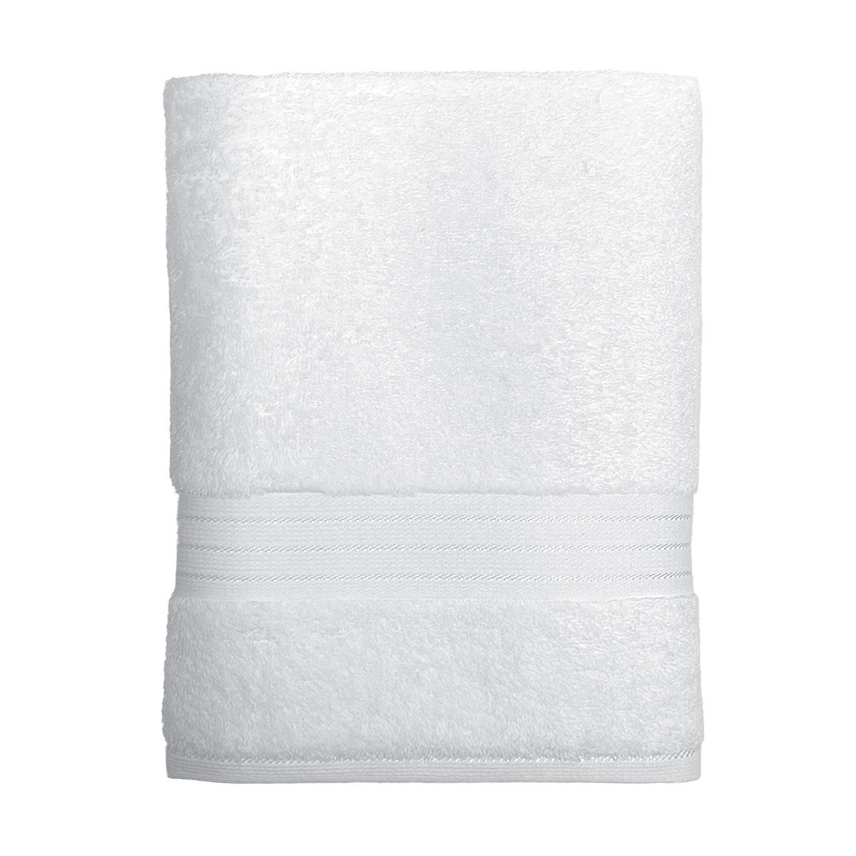 CHARLES MILLEN Signature Collection Egyptian Cotton Regis Bright White Bath Towel