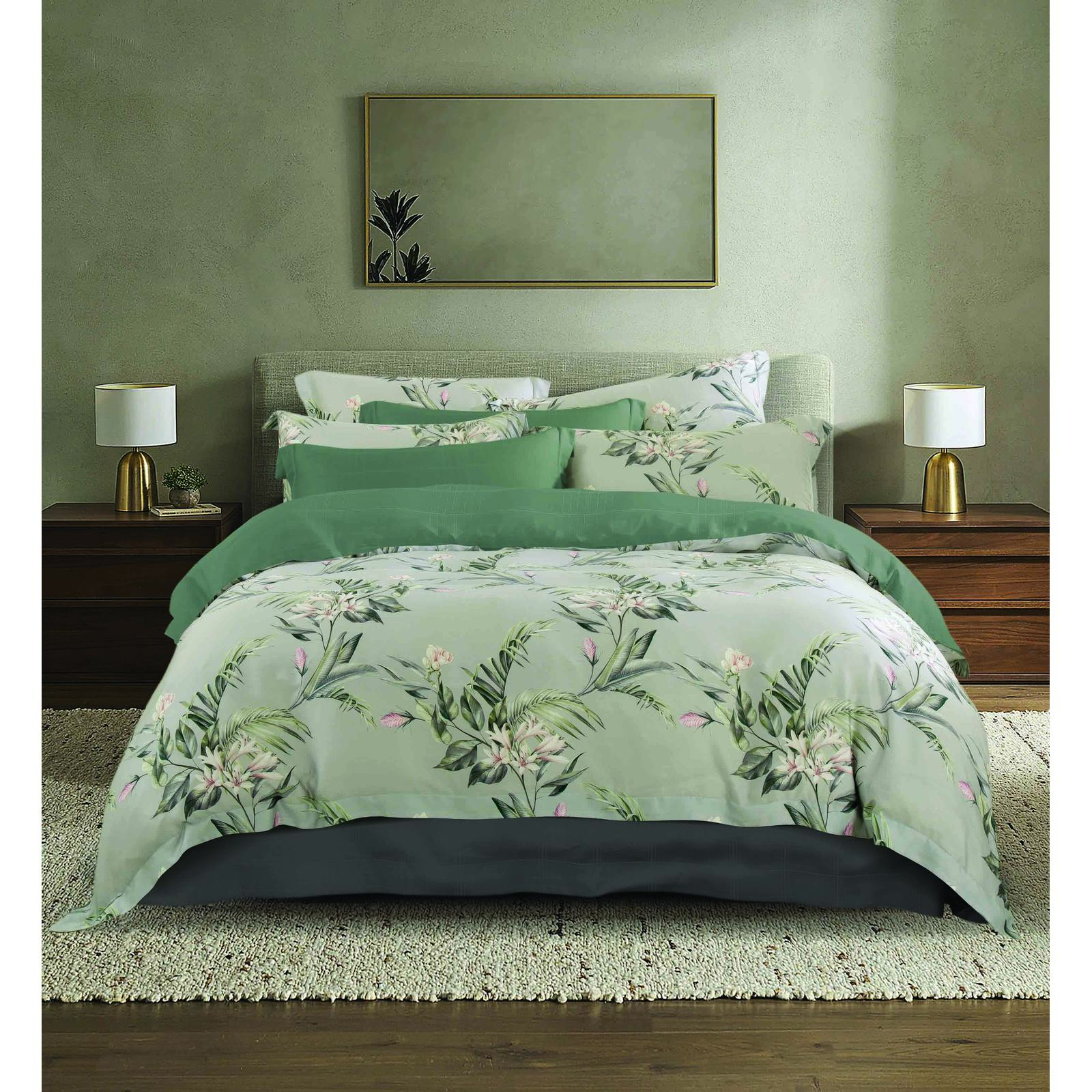 CANNON Tencel Lyocell Ashton Madonna Bed Sheet Set & Quilt Cover - Image 2