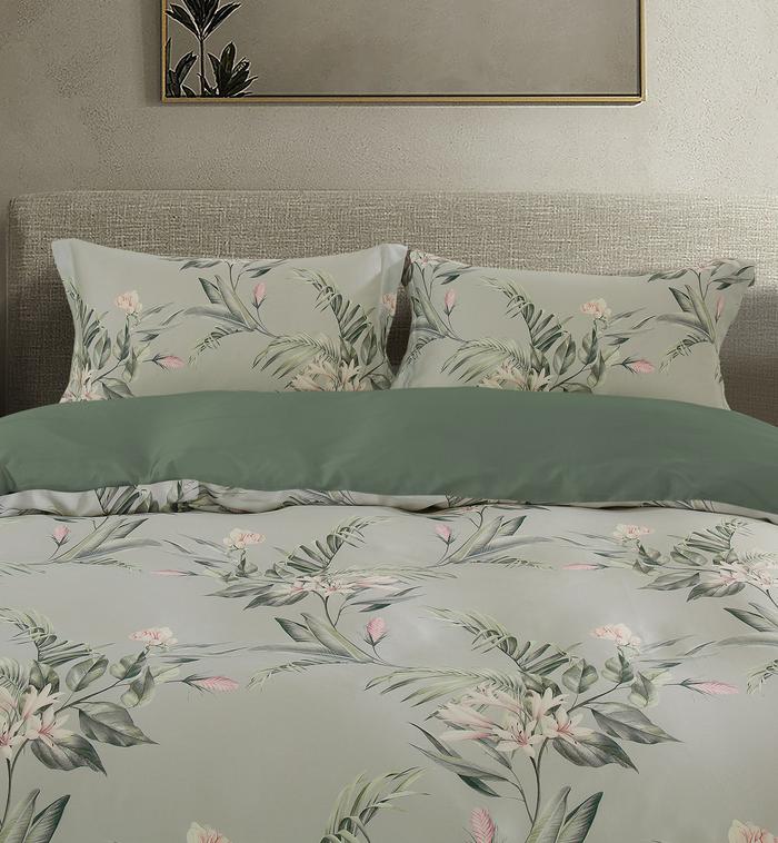 CANNON Tencel Lyocell Ashton Madonna Bed Sheet Set & Quilt Cover