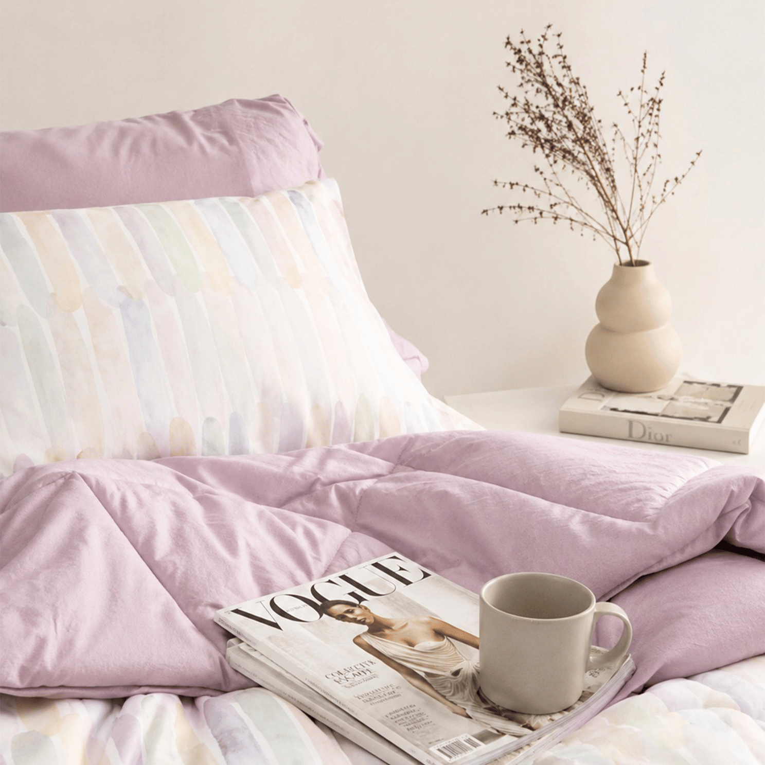 Tomomi - Bed Sheet Set Suguru Tencel | Sprei Set Only - Image 2