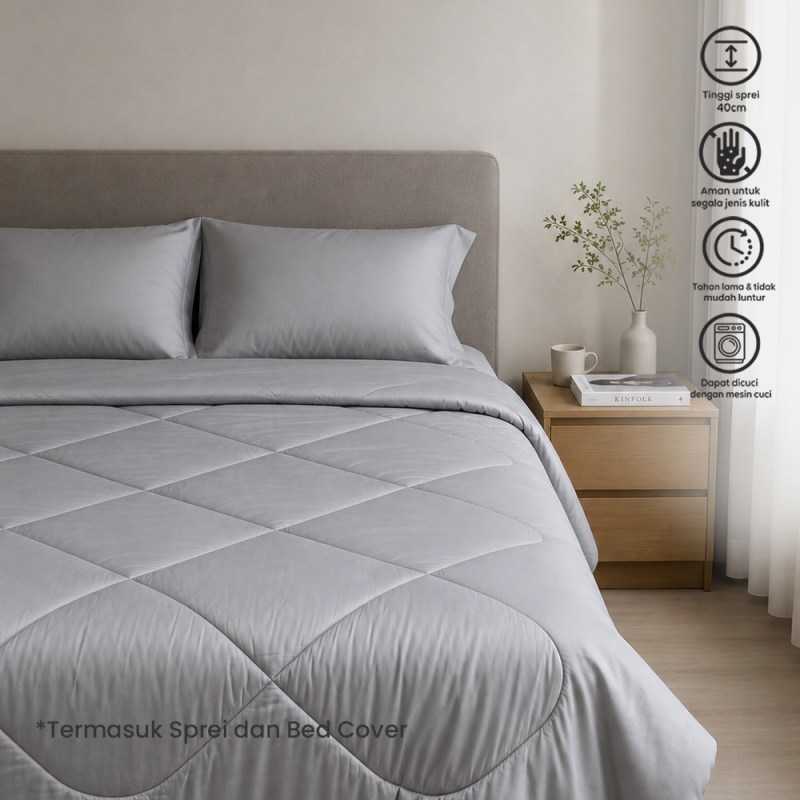 Tomomi - Bed Cover Set Tencel Premium Tenrai Series