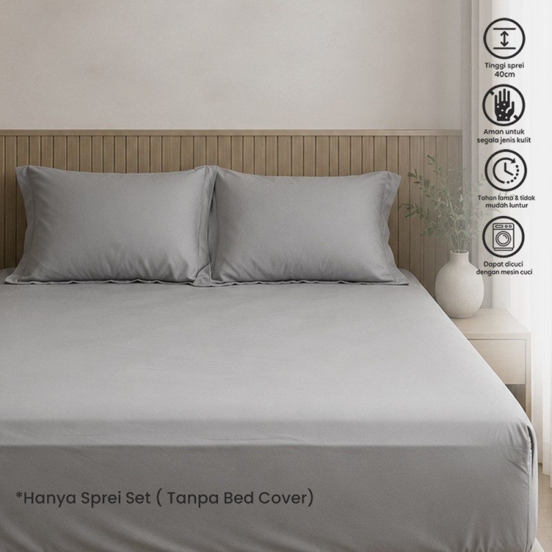 Tomomi - Bed Sheet Set Tencel Premium Tenrai Series | Sprei Set Only