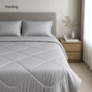 Tomomi - Bed Sheet Set Tencel Premium Tenrai Series | Sprei Set Only - Sterling