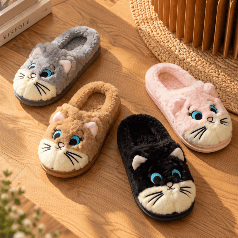 TOMOMI - Slipper Fleece Koneko Series