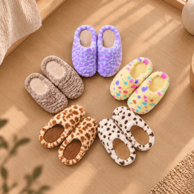 TOMOMI - Slipper Fleece Mofu Series